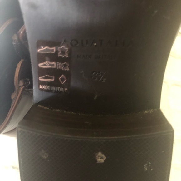 Aquatalia leather buckle bootie - Picture 5 of 6